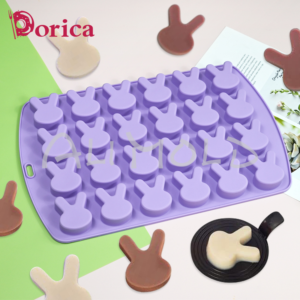 Candle Supplies Eu - 3D Easter Bunny Silicone Mold DIY