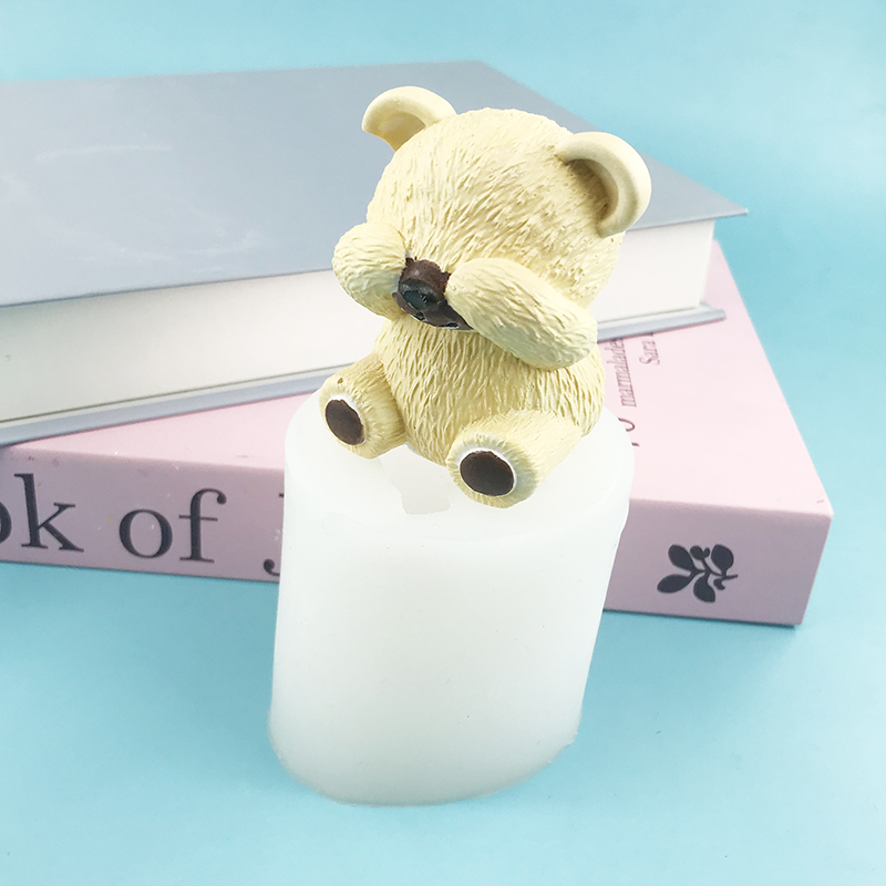 Blindfolded little bear Silico - Candle Supplies Eu ulasan dan harga
