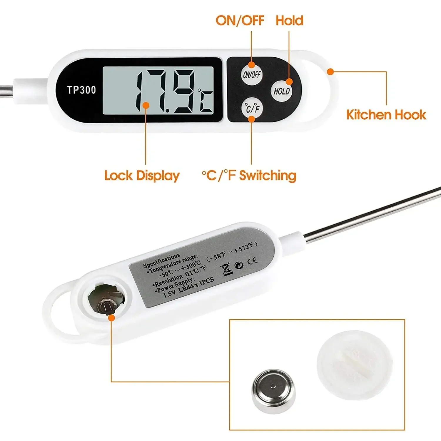 Digital Kitchen Thermometer In - Digital Thermometer Probe ulasan dan harga