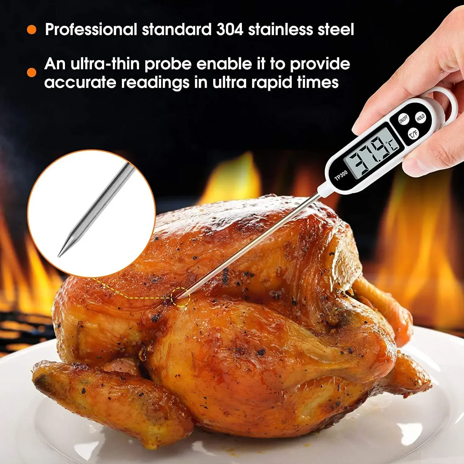 Digital Kitchen Thermometer In - Digital Thermometer Probe ulasan dan harga
