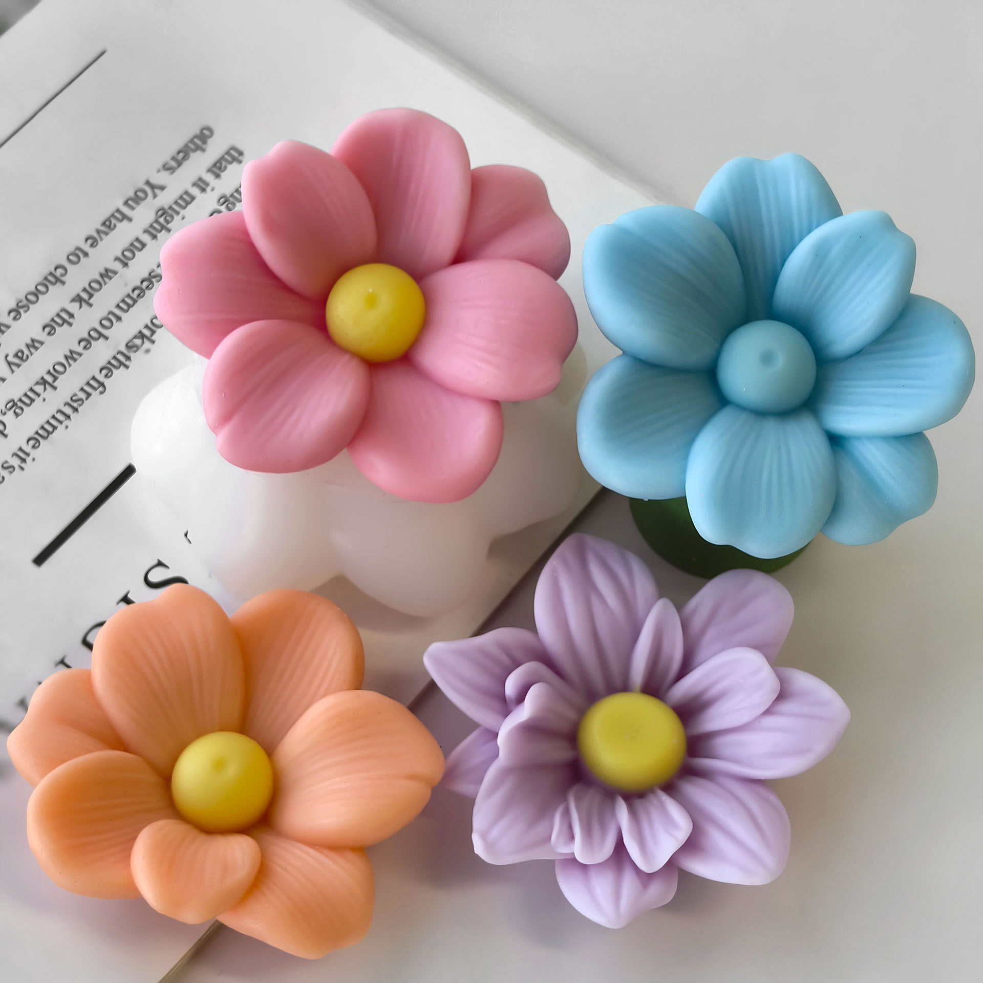 DIY Flowers Aroma Candle Silic - Candle Supplies Shop ulasan dan harga