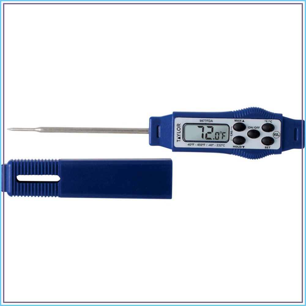 Compact Waterproof Digital Foo - Digital Thermometer Probe ulasan dan harga
