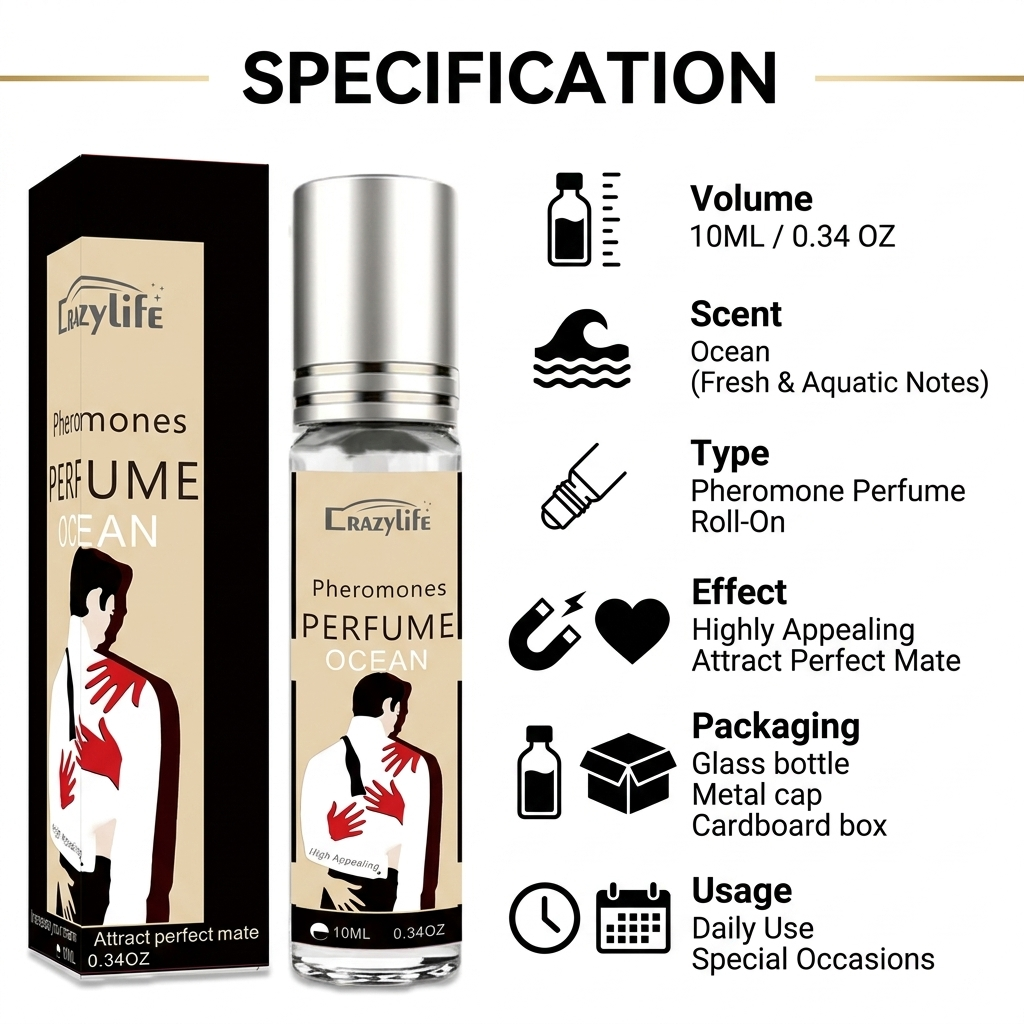 Pheromone For Man Attract Wome - Fragrance Oil 10Ml ulasan dan harga