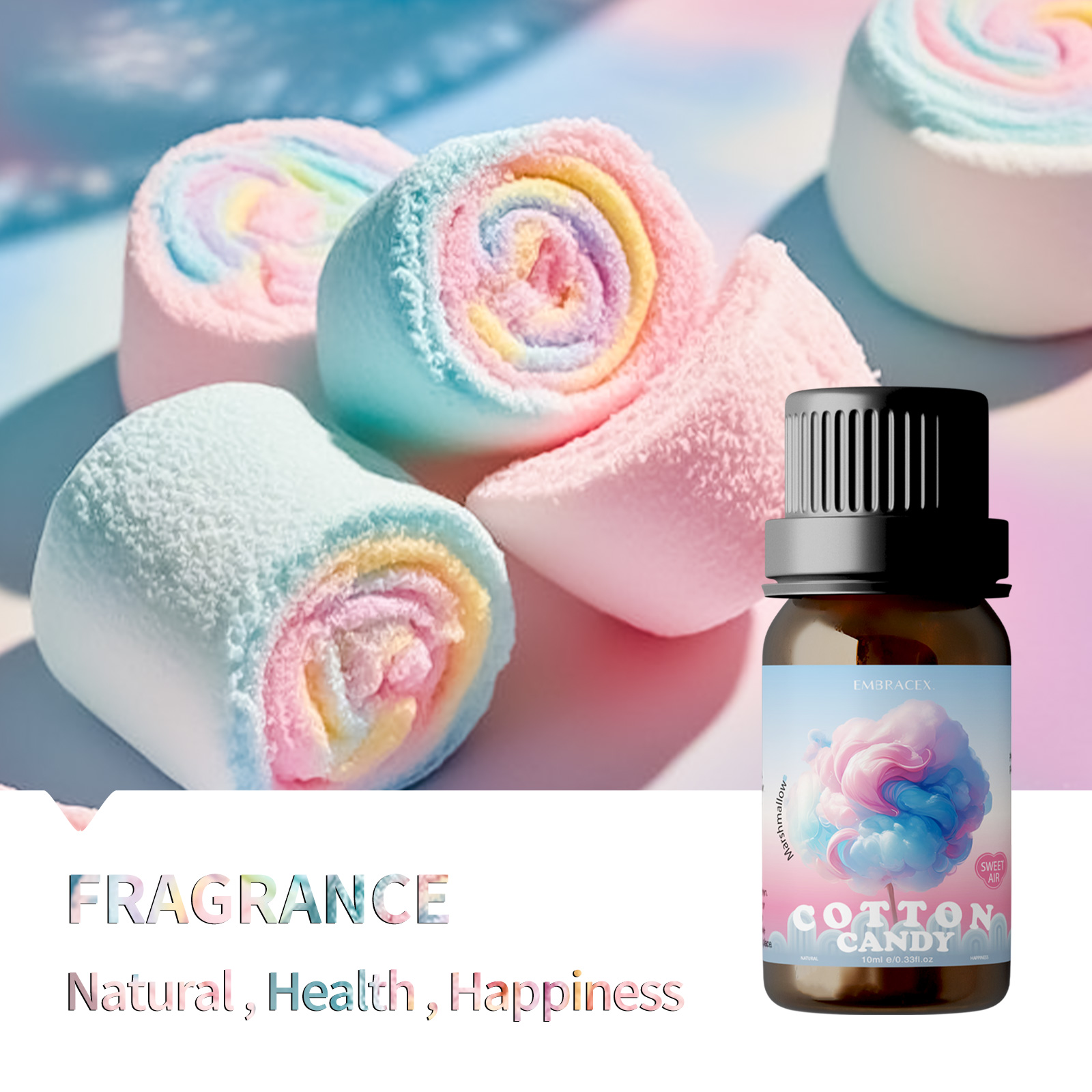 10ml Marshmallow/Cotton Candy  - Fragrance Oil 10Ml ulasan dan harga