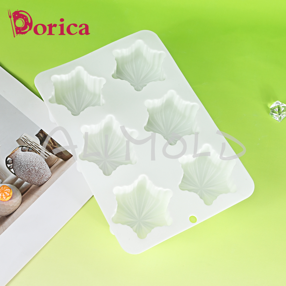 Dorica Snowflake Silicone Mold - Candle Supplies Eu ulasan dan harga