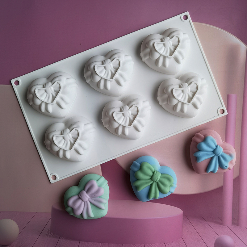 Heart Silicone Mold For Soap M - Candle Supplies Eu ulasan dan harga