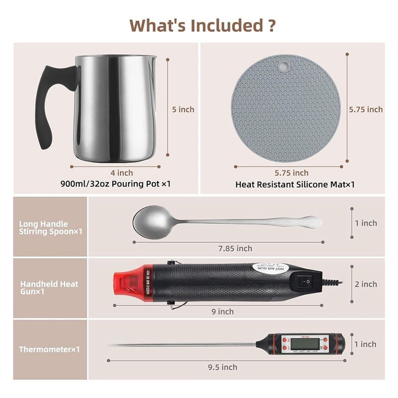 AA76-Candle Making Kit Supplie - Candle Supplies Eu ulasan dan harga