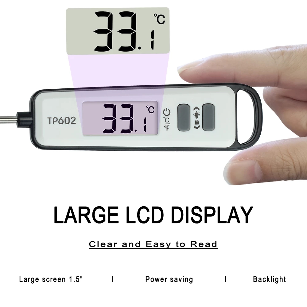 TP602 Meat Thermometer Kitchen - Digital Thermometer Probe ulasan dan harga