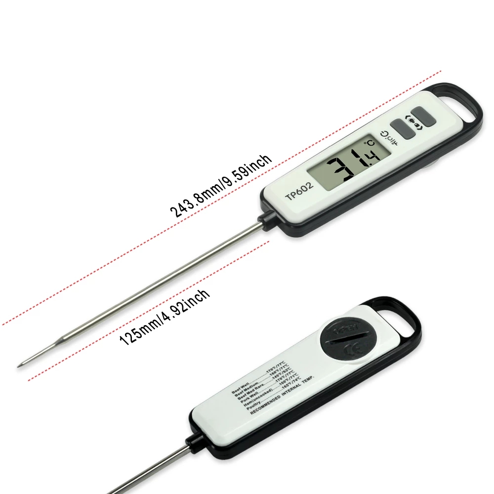 TP602 Meat Thermometer Kitchen - Digital Thermometer Probe ulasan dan harga