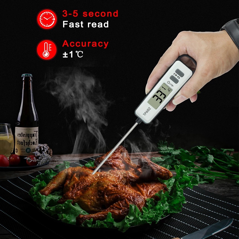 TP602 Meat Thermometer Kitchen - Digital Thermometer Probe ulasan dan harga