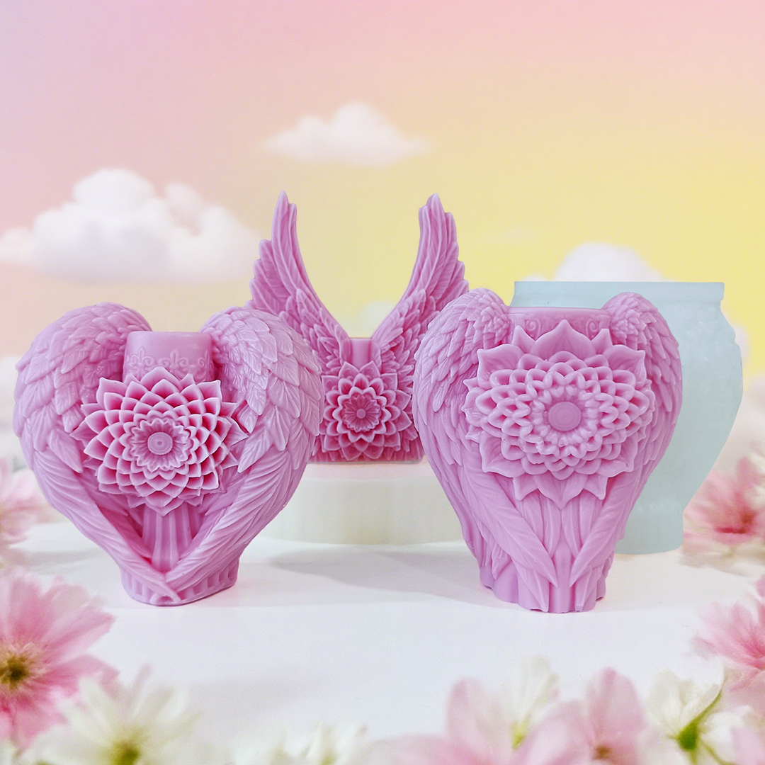 Flowers Wing Handmade Candle M - Candle Supplies Shop ulasan dan harga