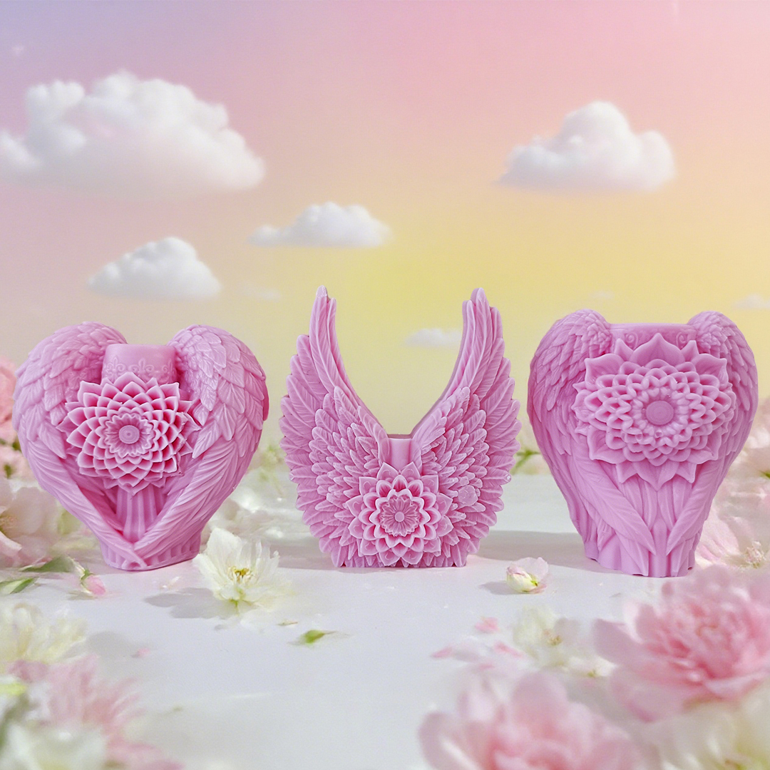 Flowers Wing Handmade Candle M - Candle Supplies Shop ulasan dan harga