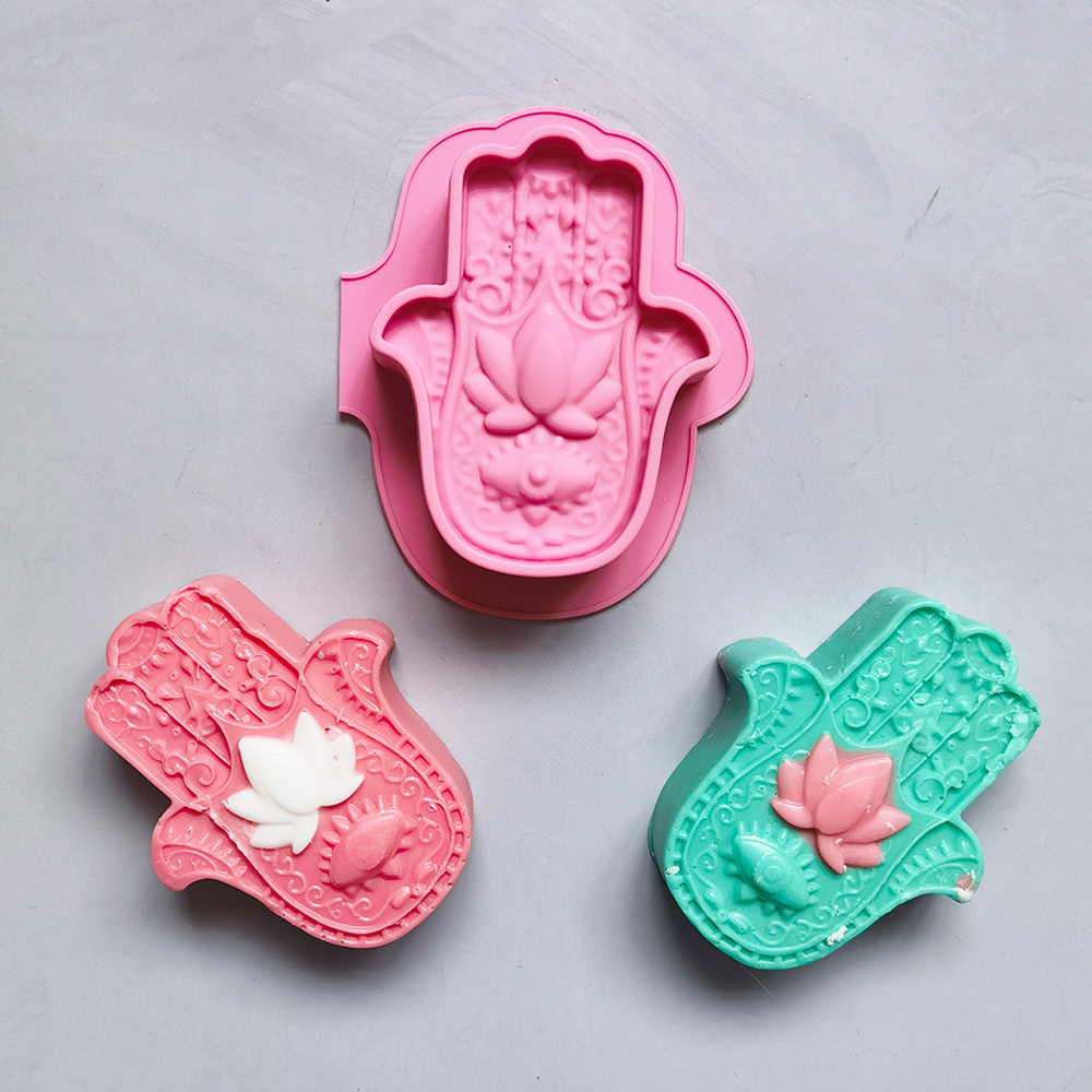 2/4pcs Silicone Soap Molds DIY - Candle Supplies Shop ulasan dan harga