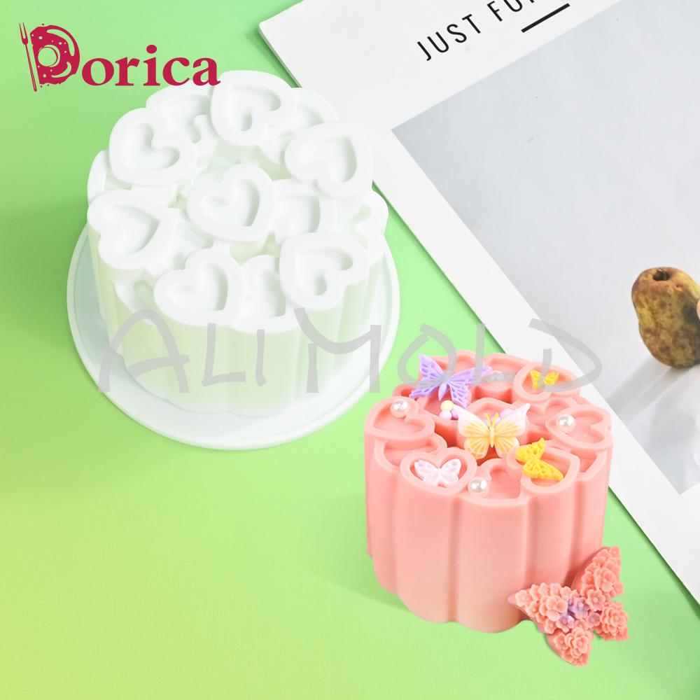 Heart Shape Bento Cake Mold Pu - Candle Supplies Eu ulasan dan harga