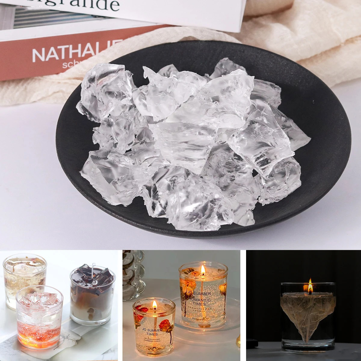 100G 7Colors Jelly Wax DIY Han - Candle Supplies Shop ulasan dan harga