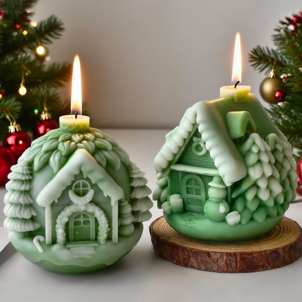 DIY Christmas Tree House Silic - Candle Supplies Shop ulasan dan harga