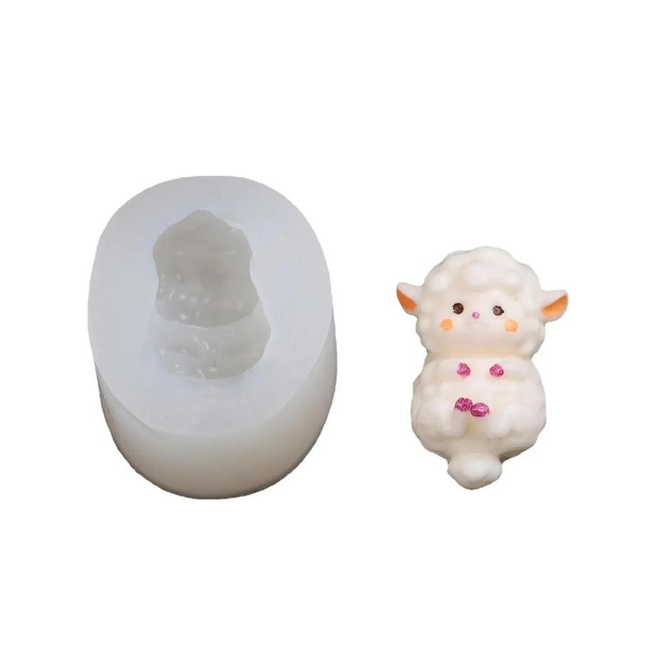 Creative Cartoon Sheep Silicon - Candle Supplies Eu ulasan dan harga