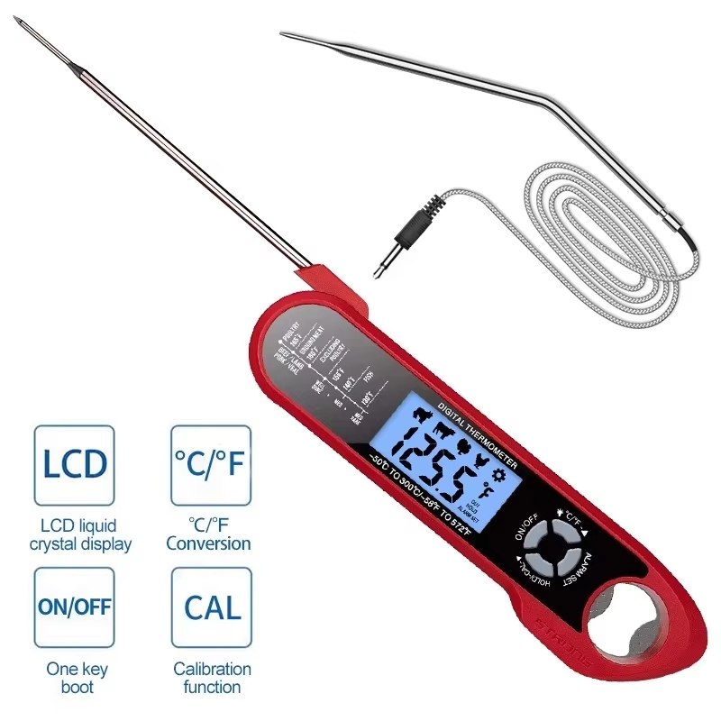 Dual-Probe Meat Thermometer Di - Digital Thermometer Probe ulasan dan harga