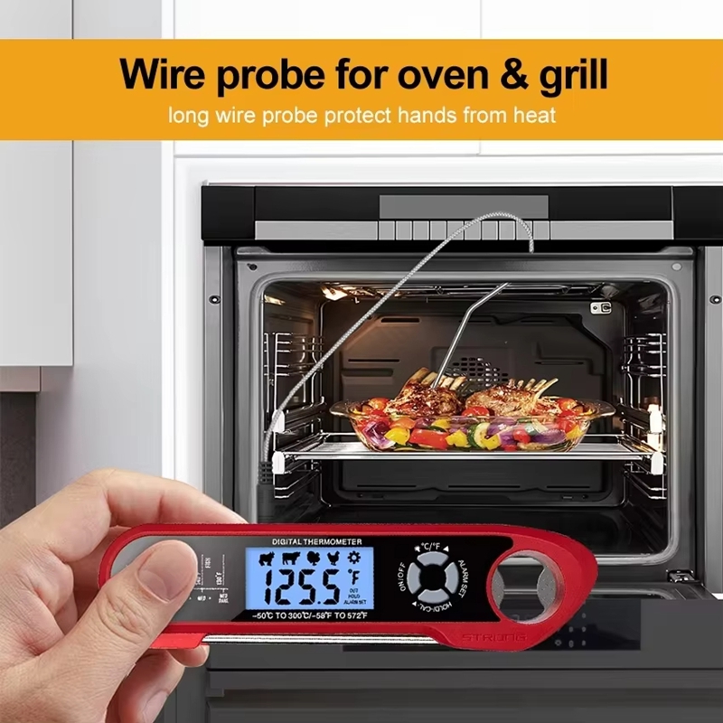 Dual-Probe Meat Thermometer Di - Digital Thermometer Probe ulasan dan harga