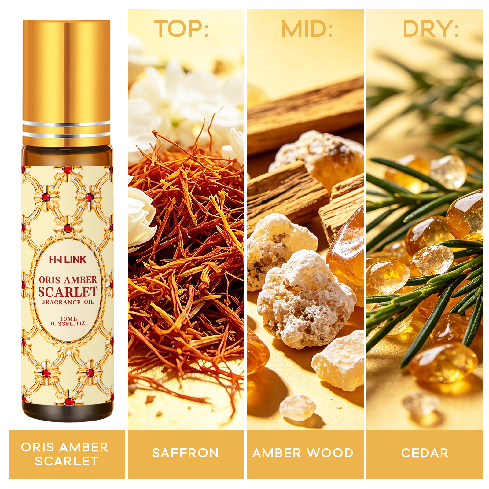 10ml Oris Amber Scarlet Essent - Fragrance Oil 10Ml ulasan dan harga